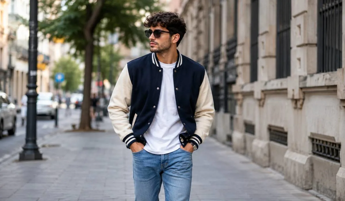 How to Style Varsity Jacket Men: Easy Outfit Ideas